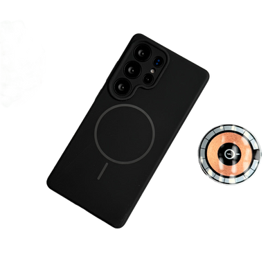 Samsung Galaxy S25 Ultra MagSafe Silicone Case – Soft Liquid Touch Slim Cover