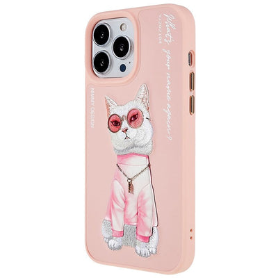 iPhone 13 Series Luxury Embroidery Silicone Nimmy Cases