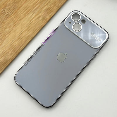 iPhone 16 Series Titanium Backplane Glass Chromatic Lens Shield Case