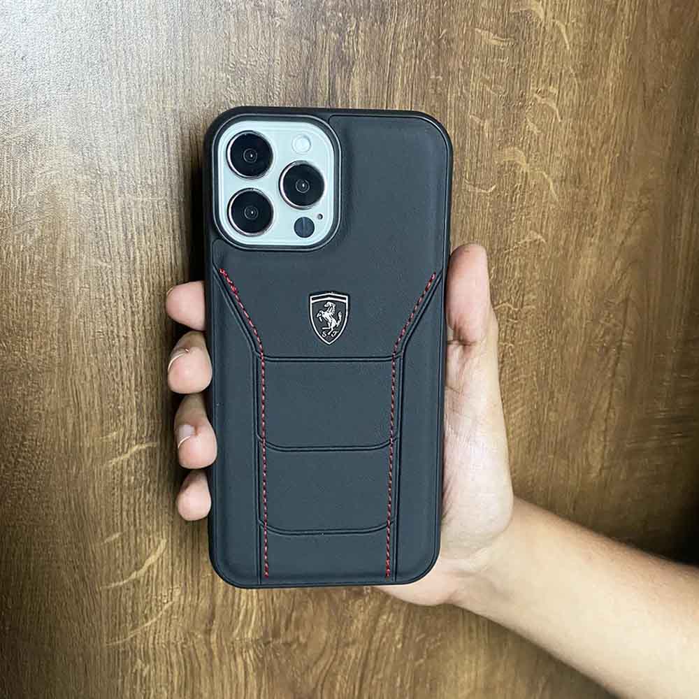 iphone 13 Series OG Ferrari leather Case Cover