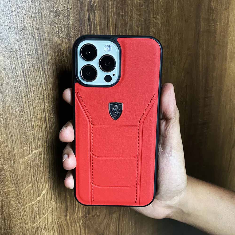 iphone 13 Series OG Ferrari leather Case Cover
