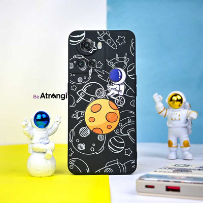 Lanyard Astronaut Moon Edition Soft Silicone Case - OnePlus