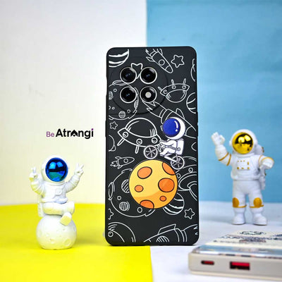 Lanyard Astronaut Moon Edition Soft Silicone Case - OnePlus