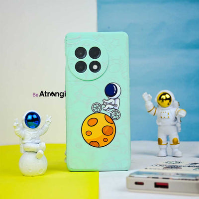 Lanyard Astronaut Moon Edition Soft Silicone Case - OnePlus