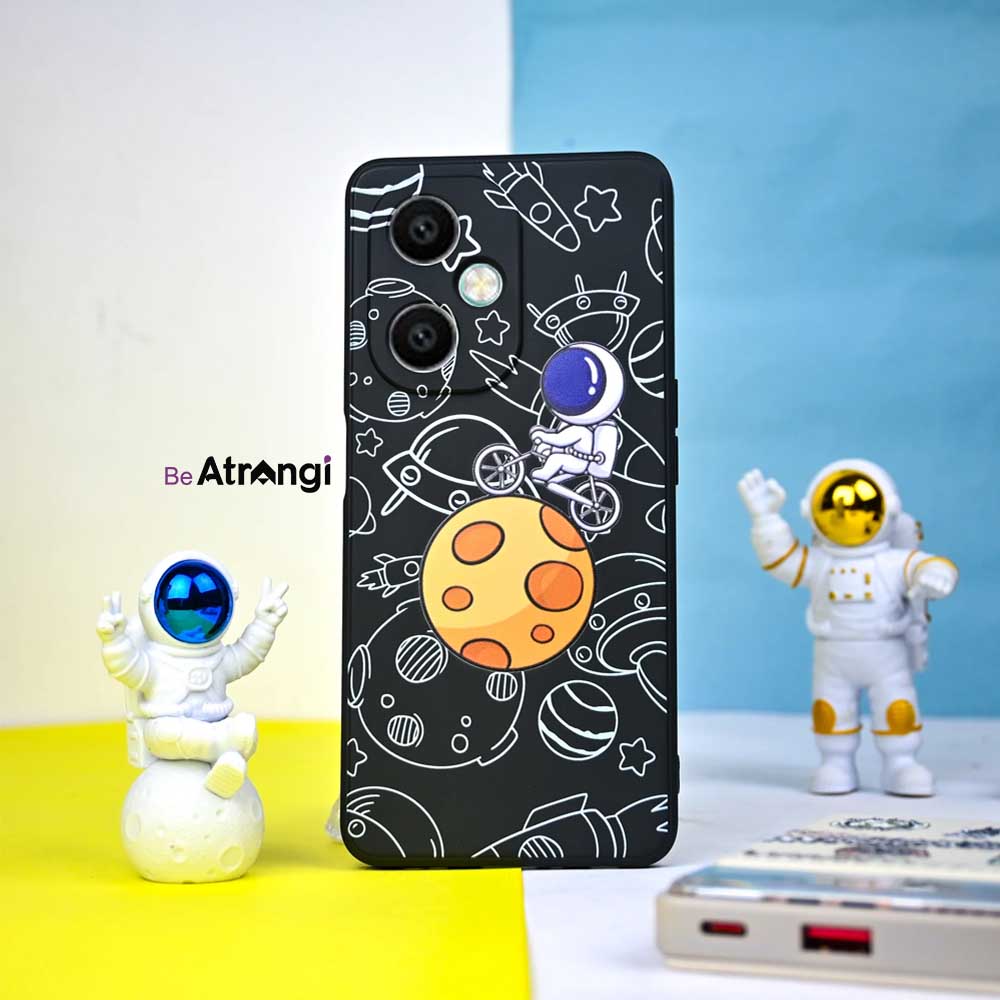 Lanyard Astronaut Moon Edition Soft Silicone Case - OnePlus