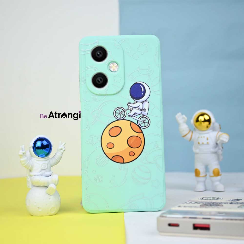 Lanyard Astronaut Moon Edition Soft Silicone Case - OnePlus