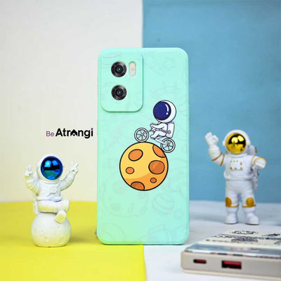 Lanyard Astronaut Moon Edition Soft Silicone Case - OnePlus