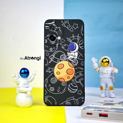 Lanyard Astronaut Moon Edition Soft Silicone Case - OnePlus