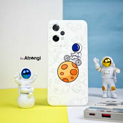 Lanyard Astronaut Moon Edition Soft Silicone Case - OnePlus