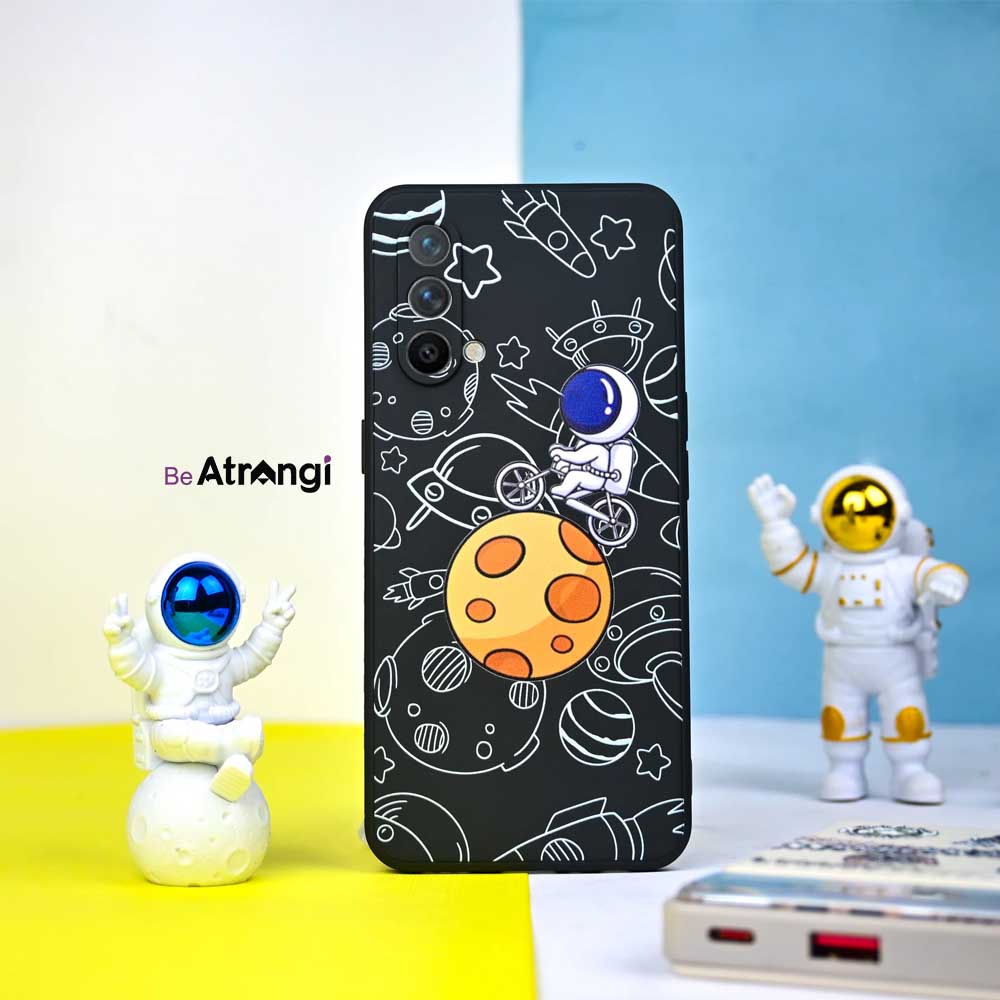 Lanyard Astronaut Moon Edition Soft Silicone Case - OnePlus