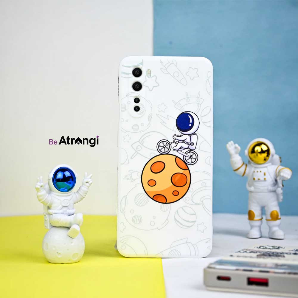 Lanyard Astronaut Moon Edition Soft Silicone Case - OnePlus