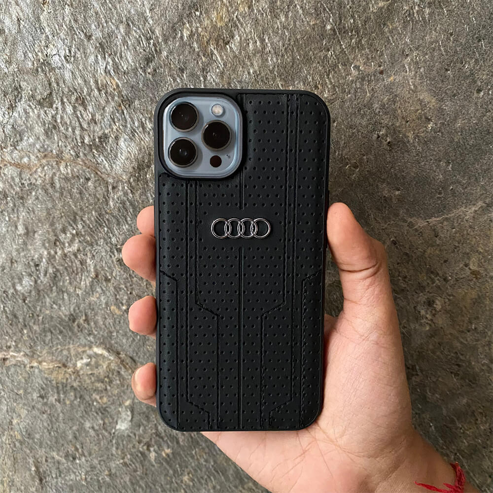 iPhone Audi A6 Design Synthic Leather Cover Case