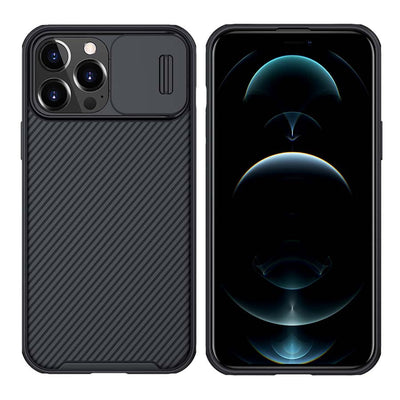 Nillkin Camshield Pro Shockproof Case For iPhone - BLACK