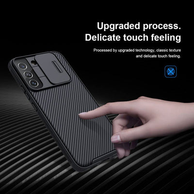 samsung Galaxy S22 Camshield Case Cover Black