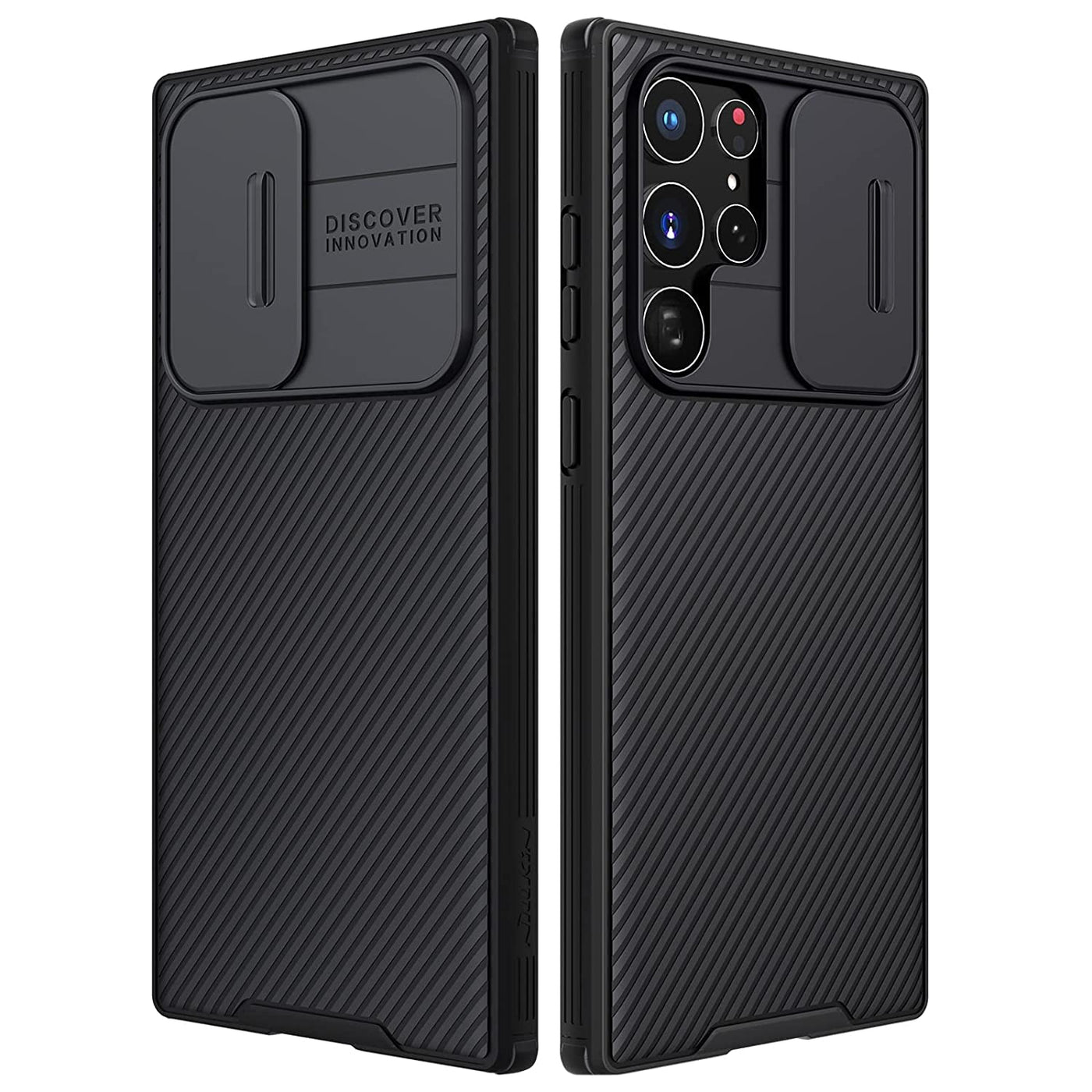 Samsung Galaxy S22 Ultra Camshield Case Cover Black