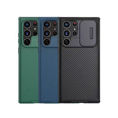 Samsung Galaxy S22 Ultra Camshield Case Cover Black