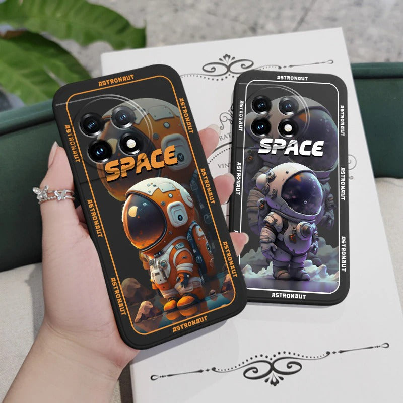 Luxury Space Astronaut Defender Soft Case - OnePlus