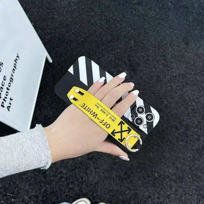 iPhone Off-White Strap Belt Case Cover