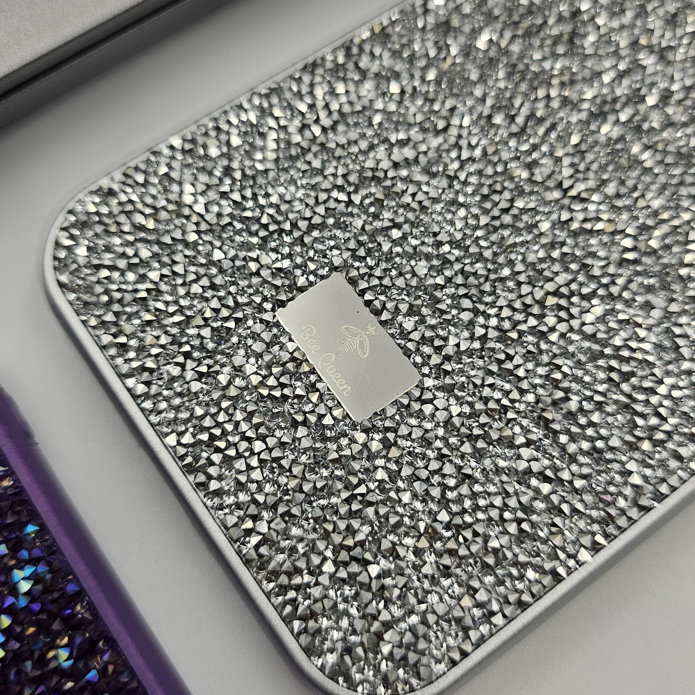 iPhone 16 Series Glitter Crystal Shimmer Stone Case Cover