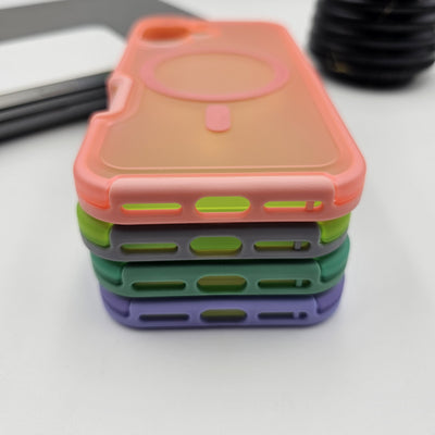 iPhone 16 Series Neon Colors Defender Case With Magsafe