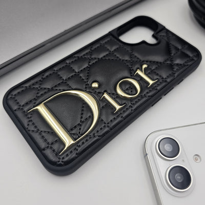 iPhone 16 Series Luxury Brand Puffer Case