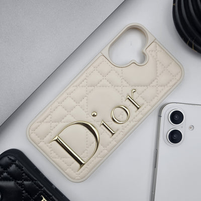 iPhone 16 Series Luxury Brand Puffer Case