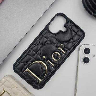 iPhone 16 Series Luxury Brand Puffer Case