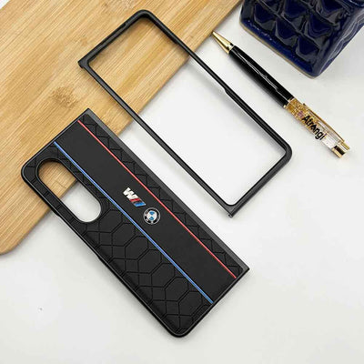 Samsung Z Fold 3 BMW & M Performance Logo Honeycomb Design Case Cover