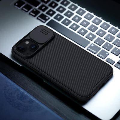 iPhone 15 Series Nillkin CamShield Pro Case Cover Black