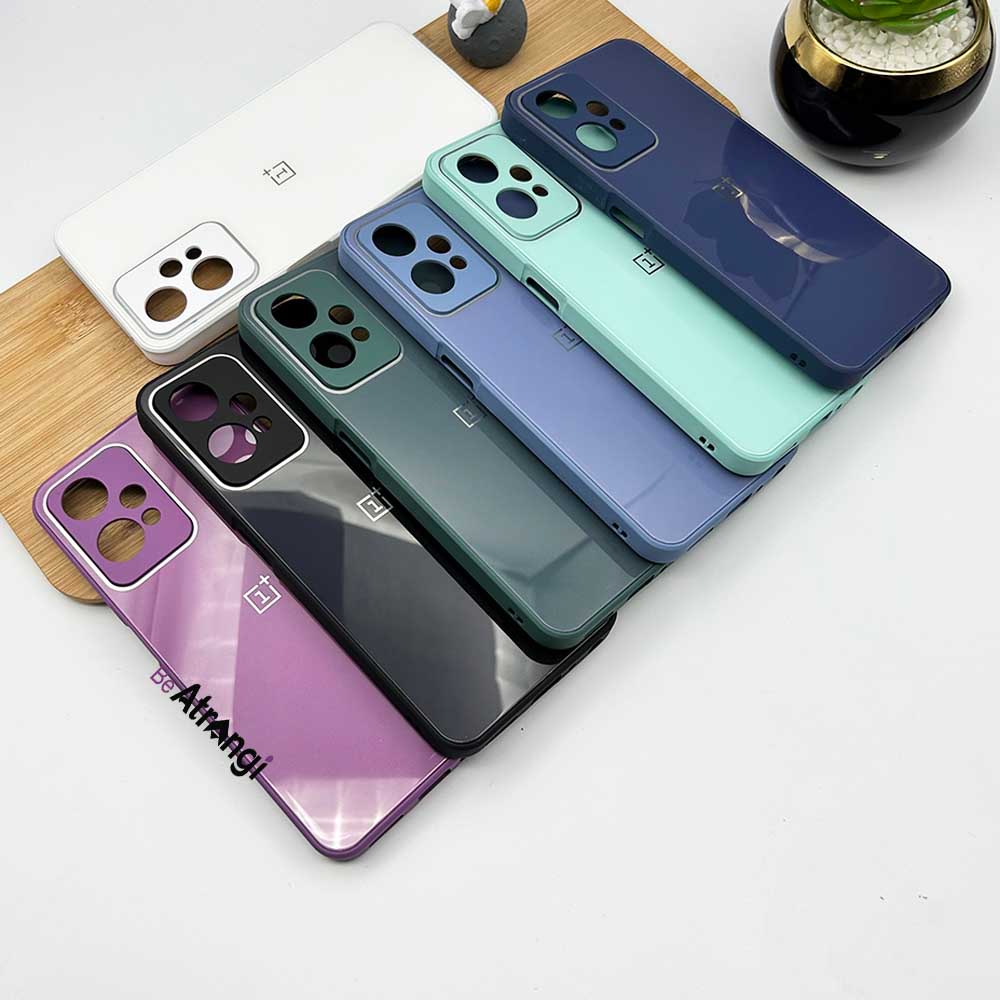 OnePlus Nord CE 2 Glossy Glass Camera Protection Case Cover