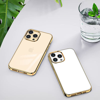 Cristal Clear Chrome Electroplated Bumper iPhone Cover