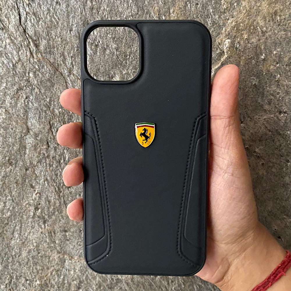 Ferrari Sports Car Logo Sidestich Design iPhone Cover