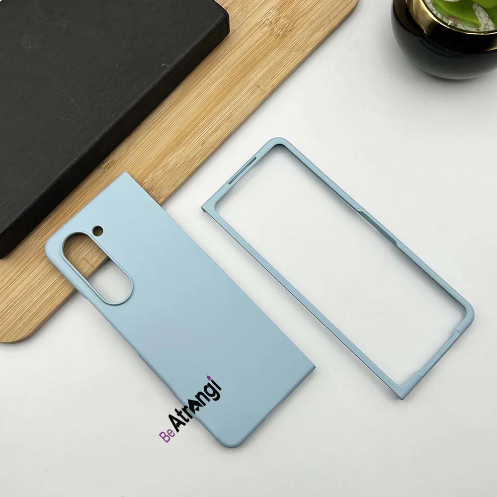 Samsung Galaxy Z Fold 5 Pastel Silk Hard Shell Case Cover