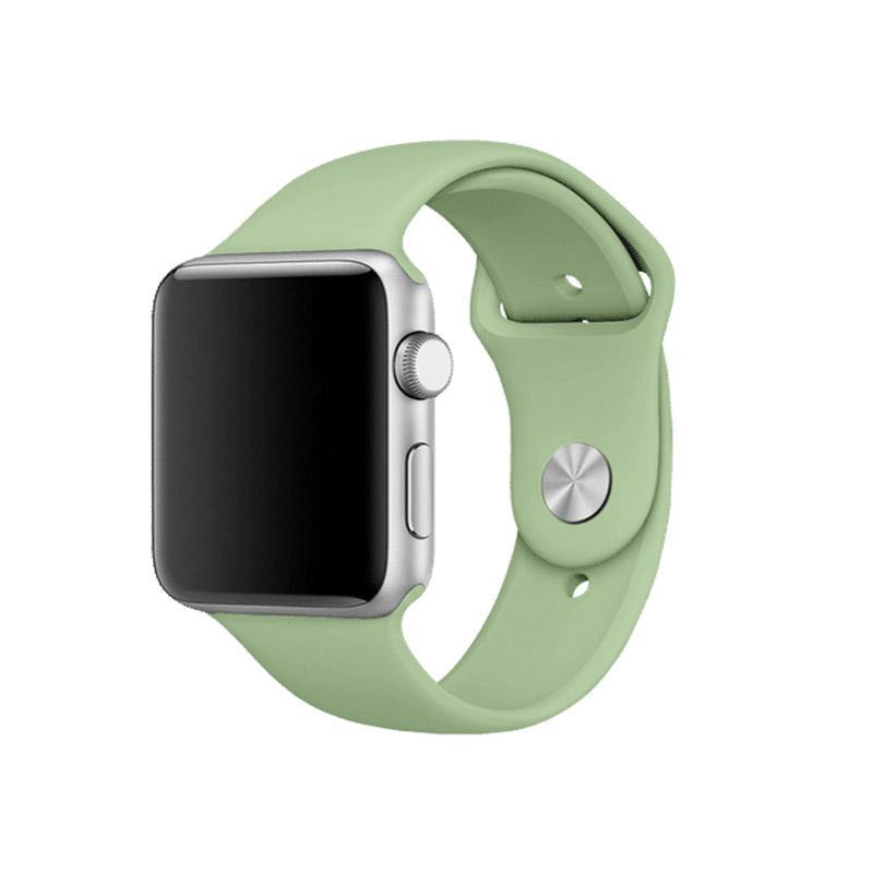 Apple iWatch Mint Green Silicone Sport Band for (Series SE/7/6/5/4/3/2/1) freeshipping - Frato