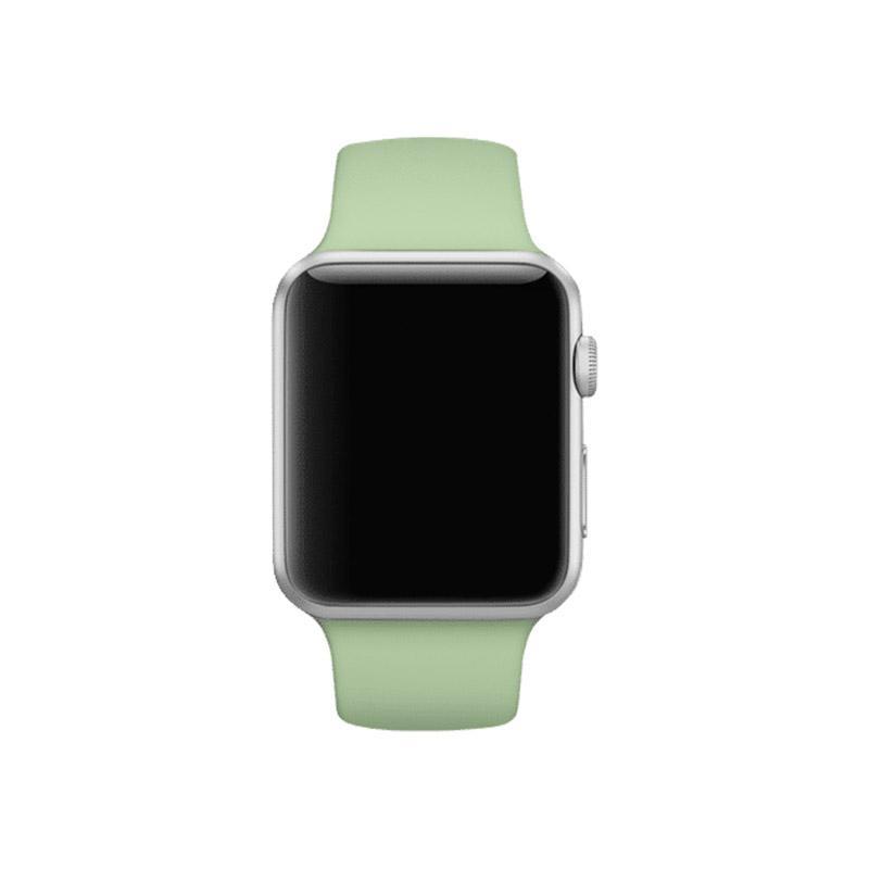 Apple iWatch Mint Green Silicone Sport Band for (Series SE/7/6/5/4/3/2/1) freeshipping - Frato