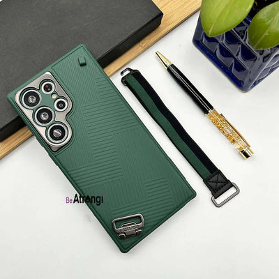 Samsung S23 Ultra Nillkin Detachable Strap Case (Green)