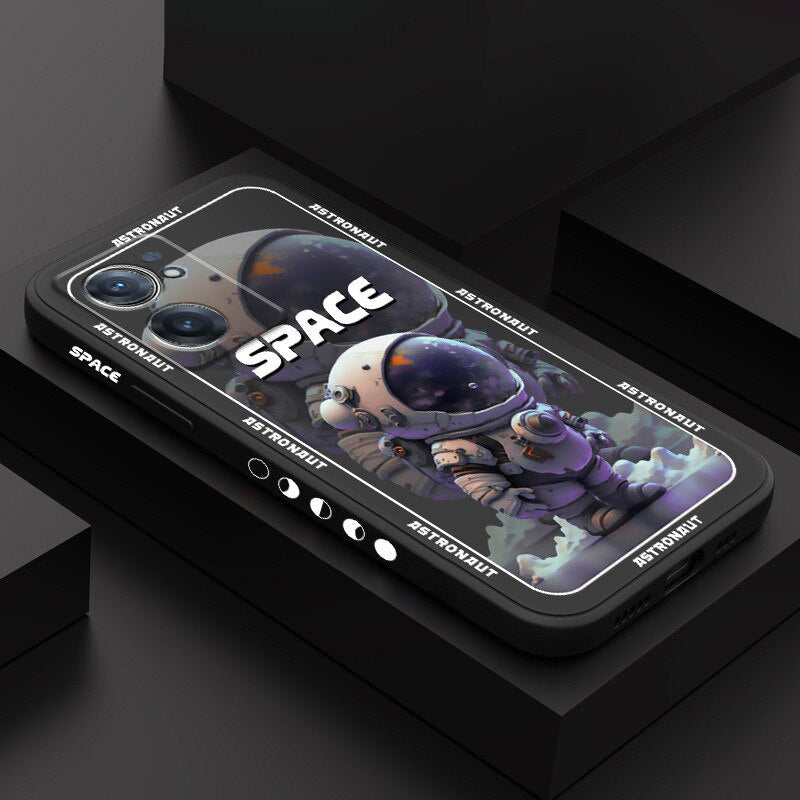 Luxury Space Astronaut Defender Soft Case - OnePlus