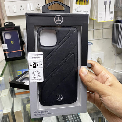 iPhone 13 Series Mercedes Benz Car Logo Phone Case Cover