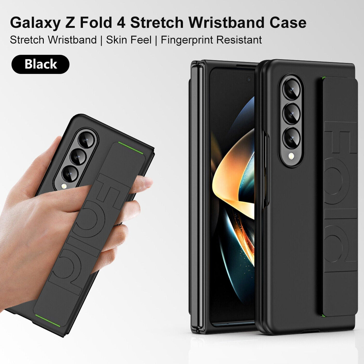 Galaxy Z Fold3 Wristband Matte Case