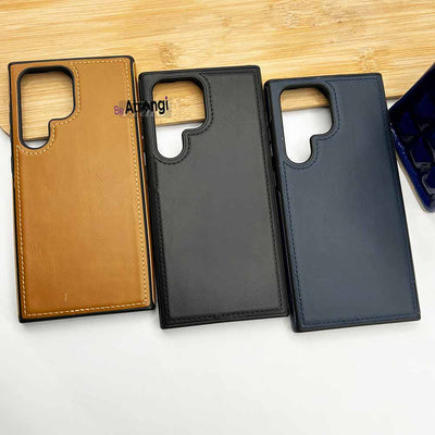 Samsung S23 Series Luxury PU Leather Back Cover