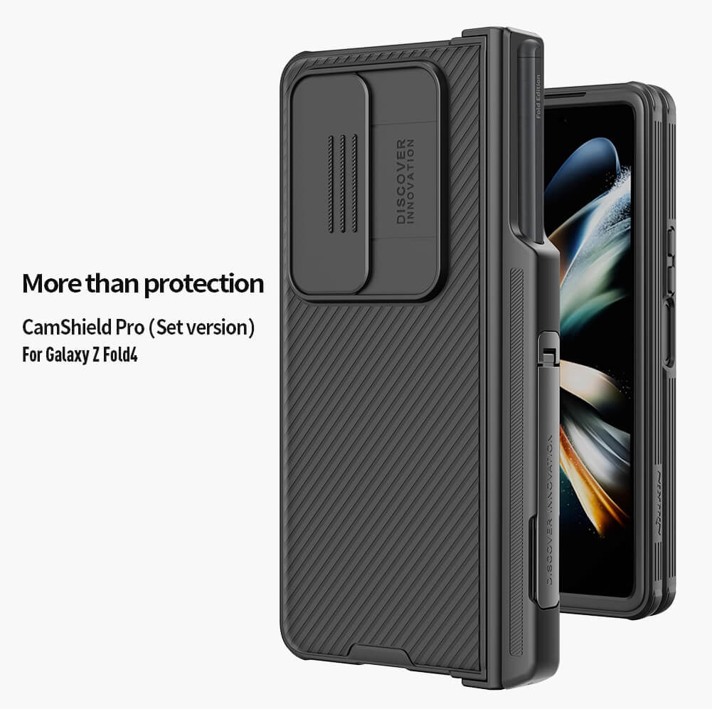 Nillkin CamShield Pro Full Set Case Cover for Samsung Z Fold 3 Black