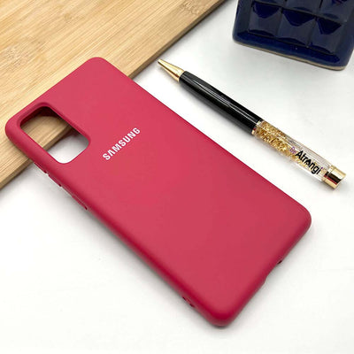 Samsung Galaxy Liquid Silicone Case Cover ( Rose Red )