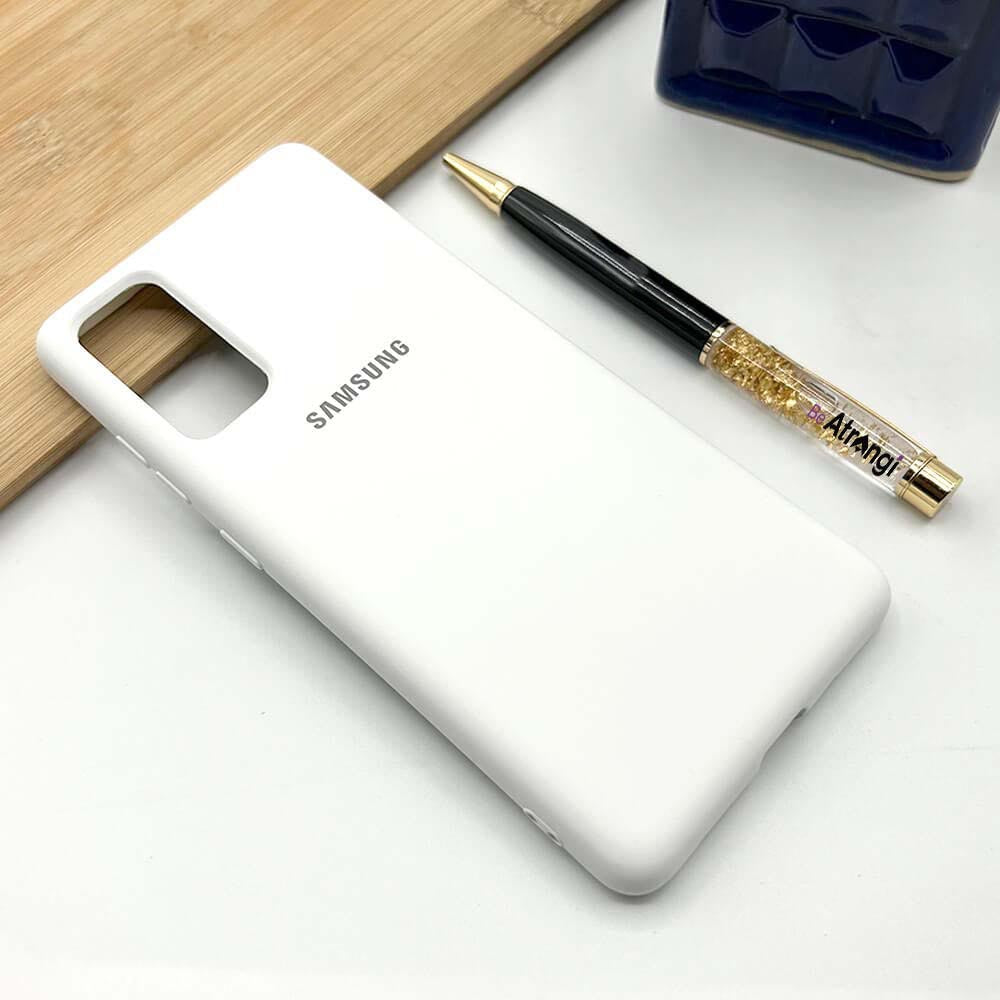 Samsung Galaxy Liquid Silicone Case Cover ( White )