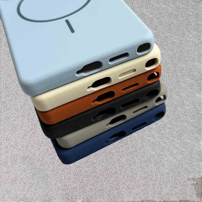 Samsung Galaxy S25 Ultra MagSafe Silicone Case – Soft Liquid Touch Slim Cover