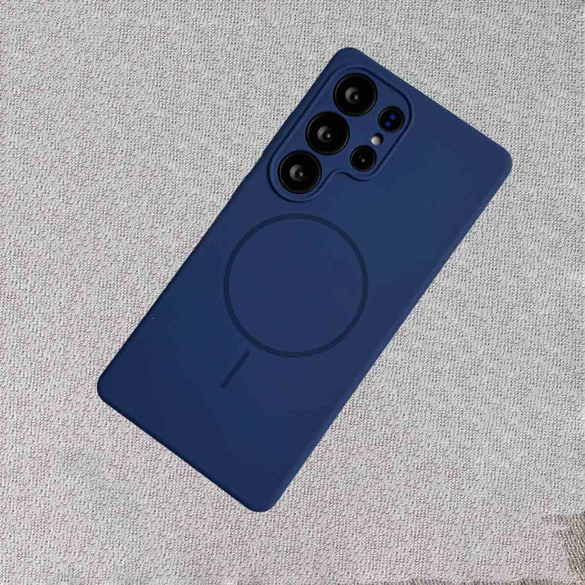 Samsung Galaxy S25 Ultra MagSafe Silicone Case – Soft Liquid Touch Slim Cover